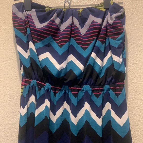 Long strapless Maxi Dress size small - Picture 3 of 4